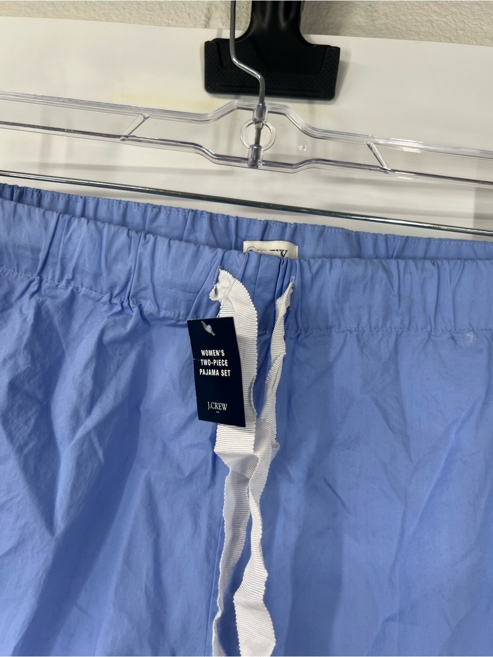 J. Crew Factory Light Blue Short Sleeve Pajama Set NWOT - Picture 11 of 16